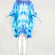 Crystal Blue embellished, Buy Kaftan Online, kaftans under $99, Kaftans sale, kaftans online