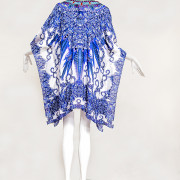 INDIAN BLUE FEATHER embellished, Buy Kaftan Online, kaftans under $99, Kaftans sale, kaftans online